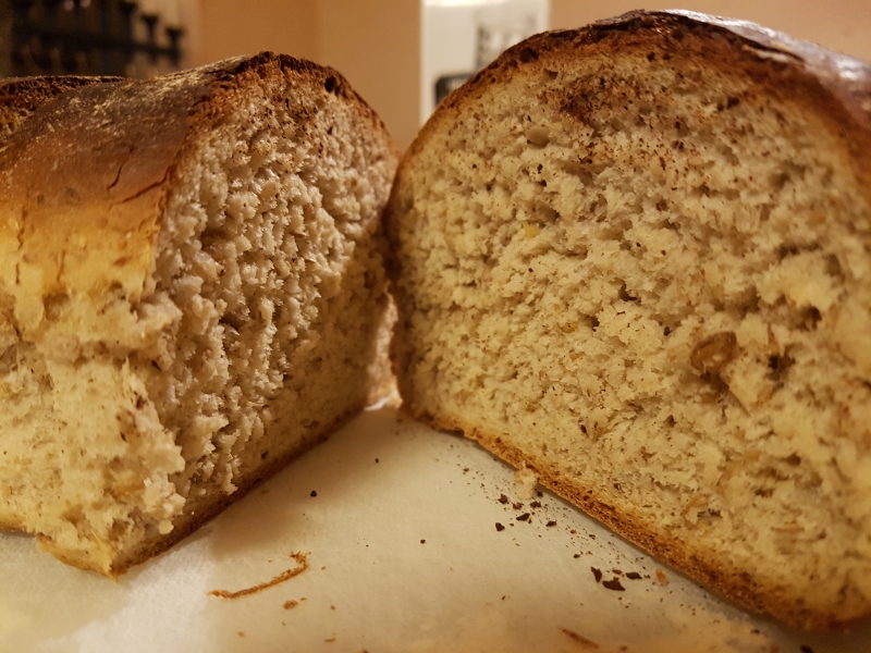 Bakat tre batcher bröd