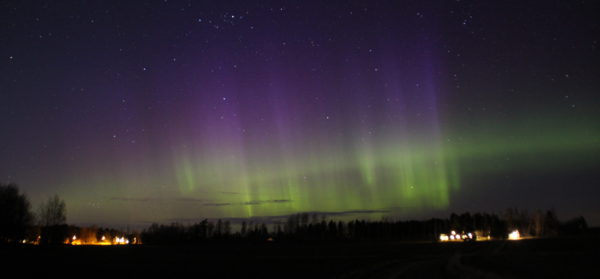 Säsongens sista norrsken?