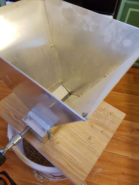 Kvarn för att mala malt