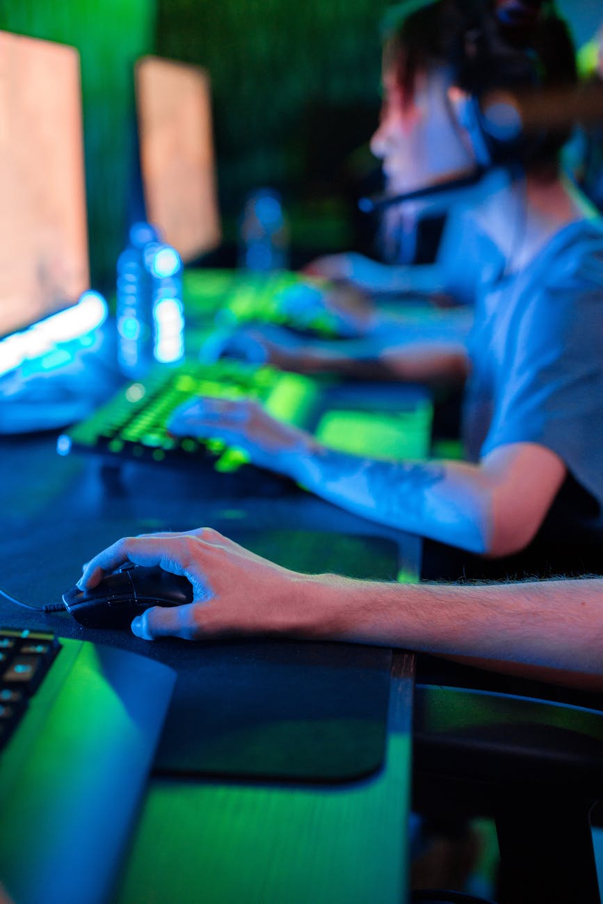 people using computers